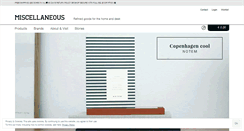 Desktop Screenshot of misc-store.com